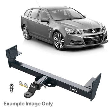 TAG Heavy Duty Towbar & Direct Fit Wiring Kit for Holden Commodore VF Wagons (05/2006 - 04/2013) - Brixton 4x4 - Buy Online Now!